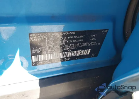 2021 Toyota Rav4 Le from USA, damaged, VIN JTMH1RFV5MD523018